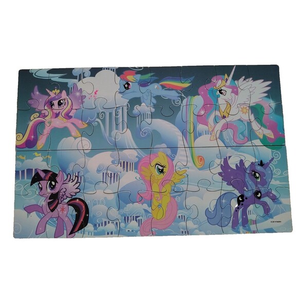 "My Little Pony"  Jigsaw Puzzle LOT of 6 Hasbro,  Spinmaster Games - Pre-owned - Picture 12 of 16